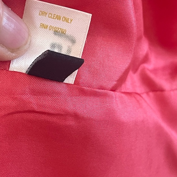 Vintage Kate Spade Elegant Pink and Gold Strapless Dress - Picture 14 of 14